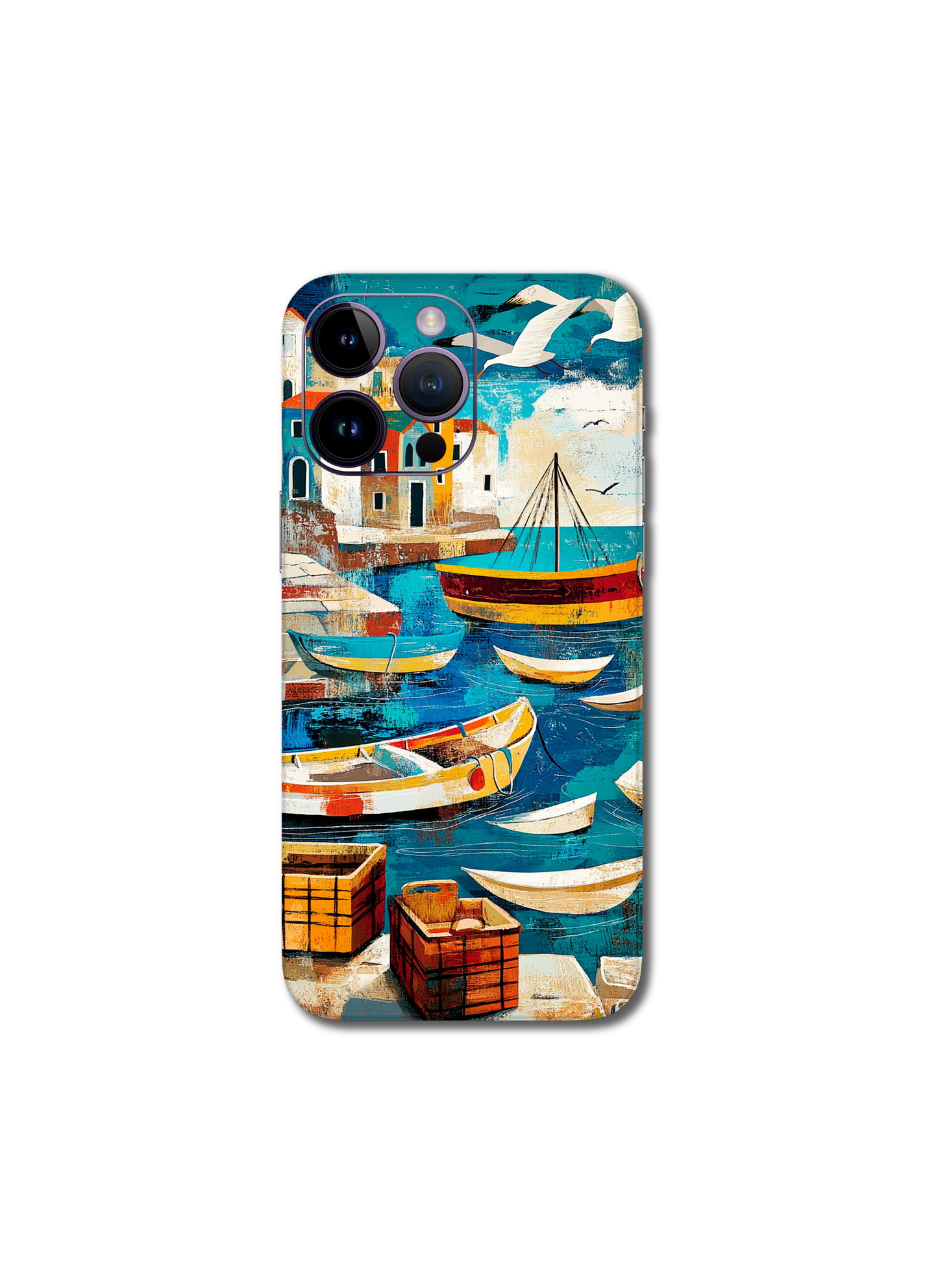 Italian fishing boats v1 iPhone 16 Pro Max