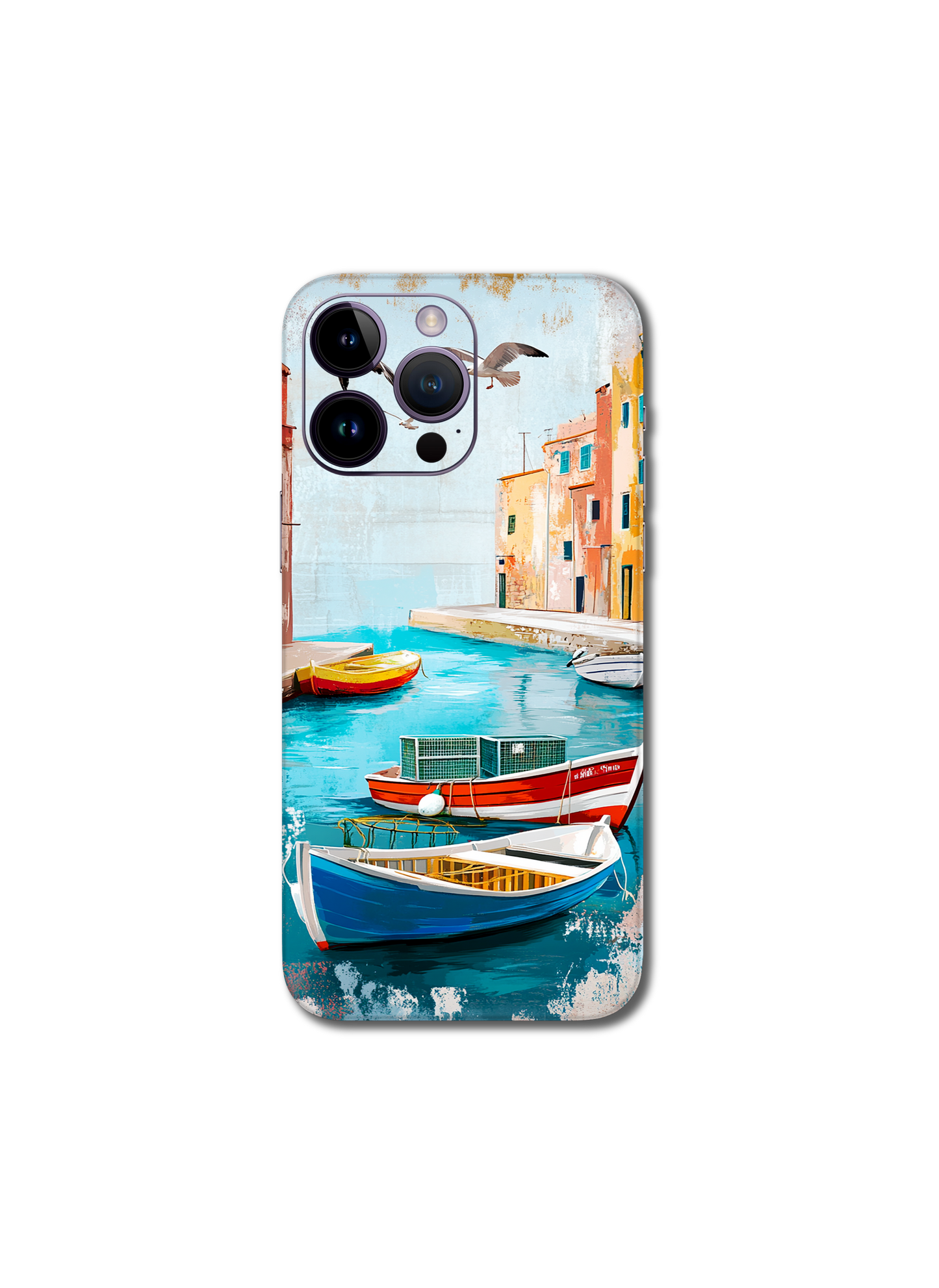 Italian fishing boats v2 iPhone 13 Pro Max