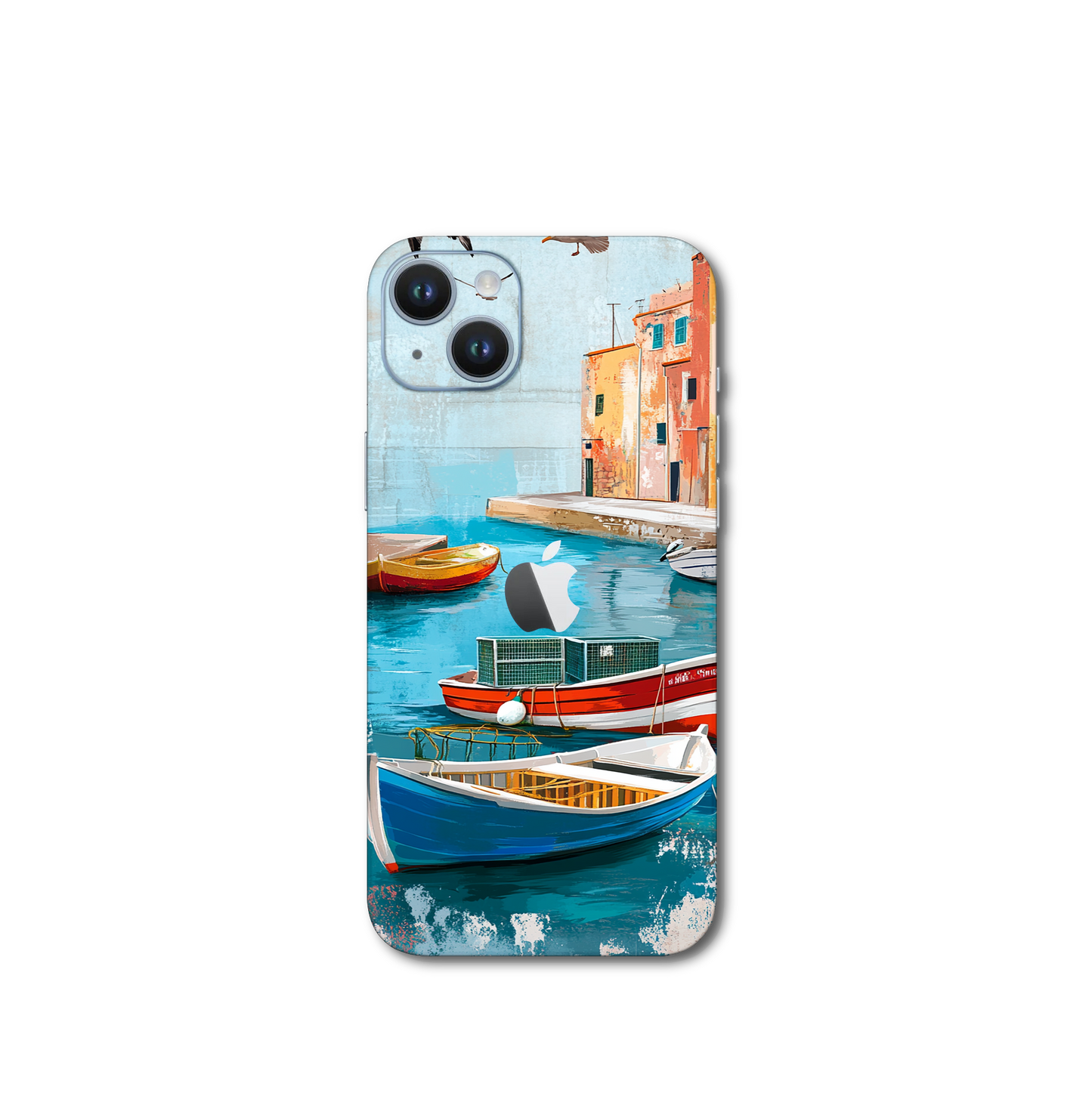 Italian fishing boats v2 iPhone 14 Plus