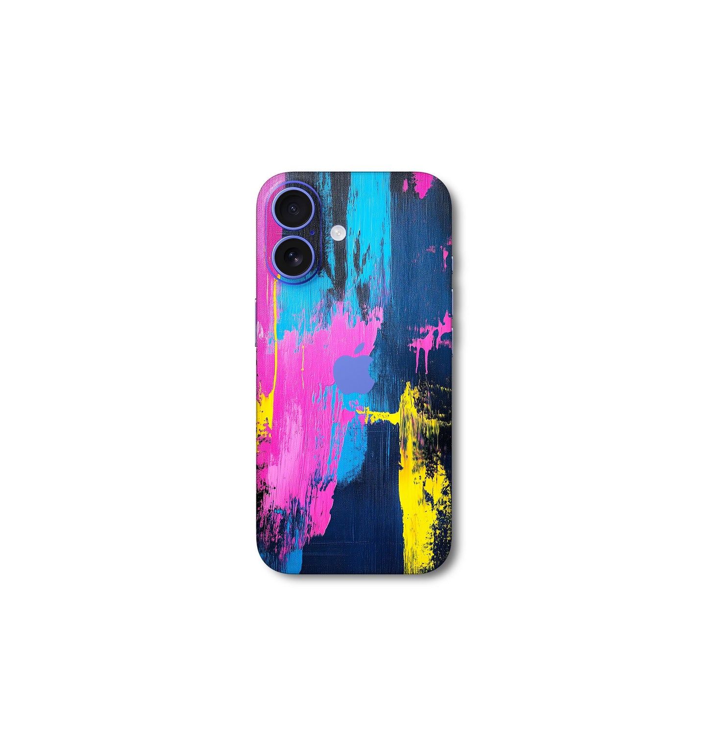 Bold brush strokes pink v1 iPhone 16
