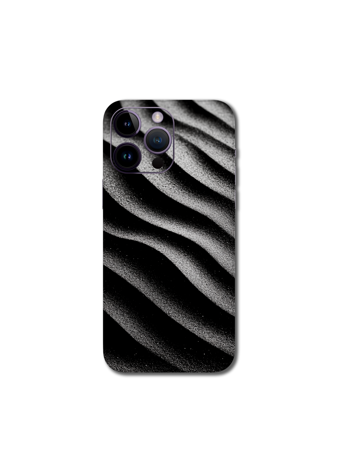 Dark wavy sand v2 iPhone 15 Pro