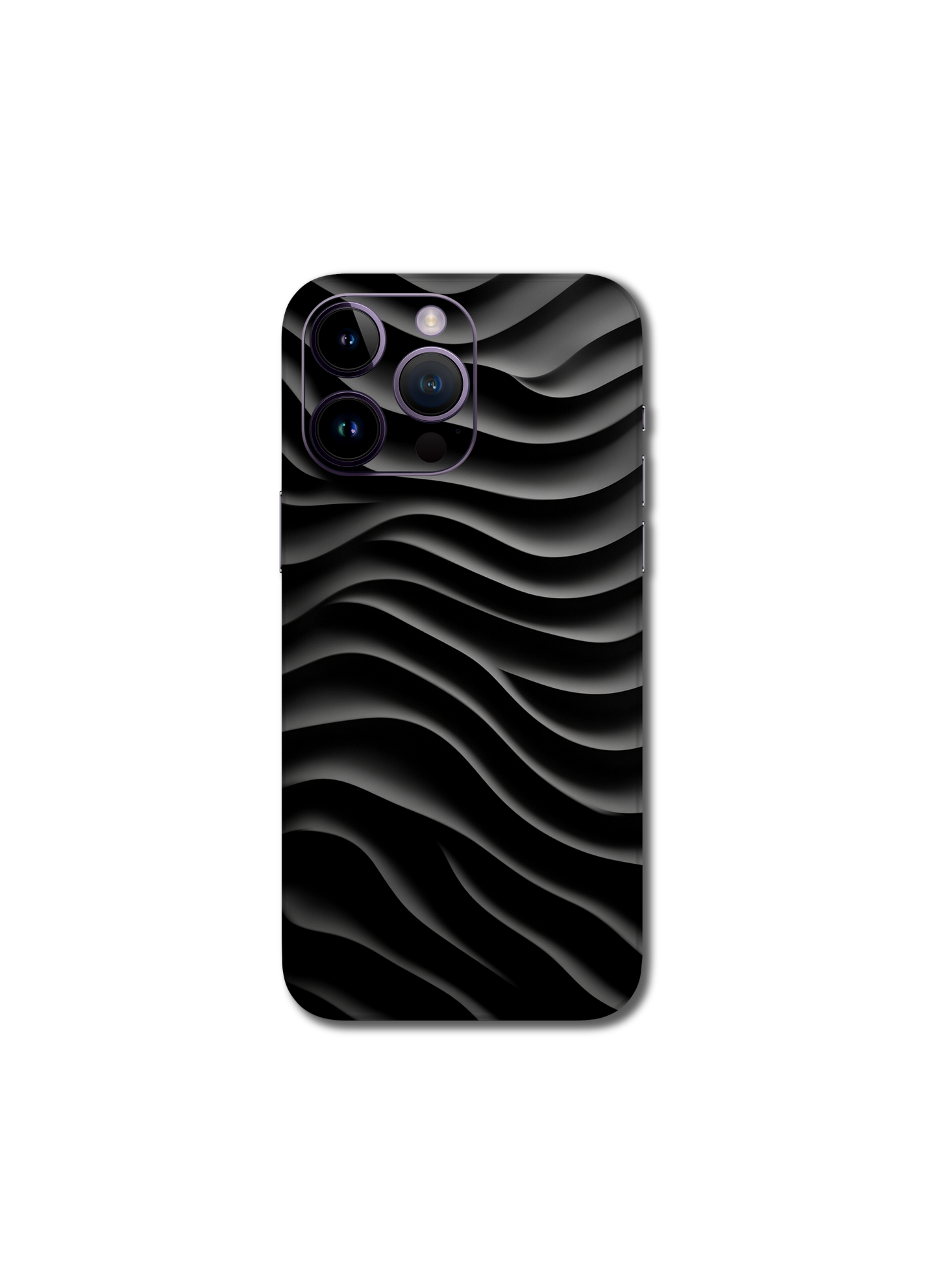 Dark wavy sand v3 iPhone 15 Pro
