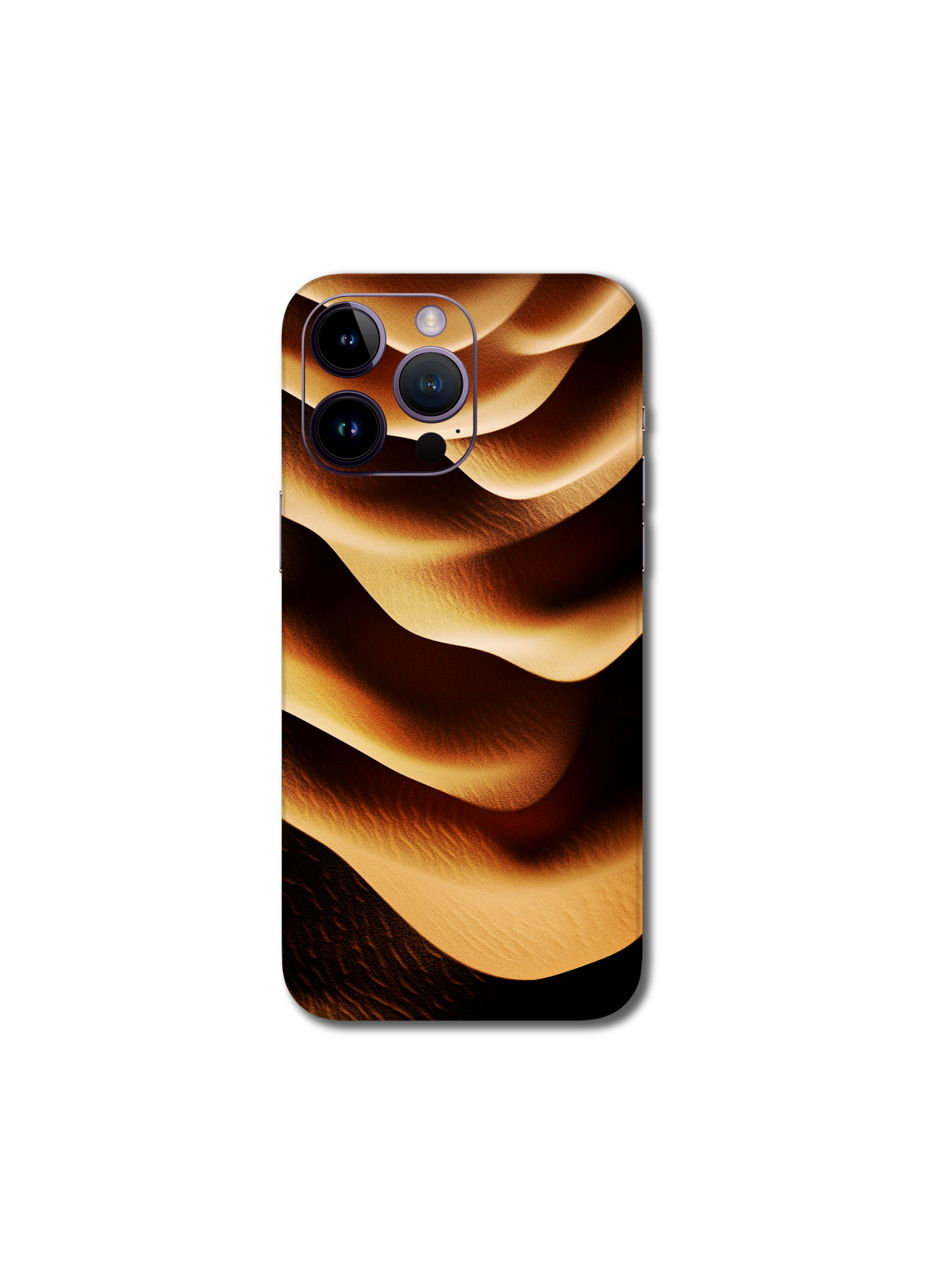 Dark wavy sand v4 iPhone 14 Pro