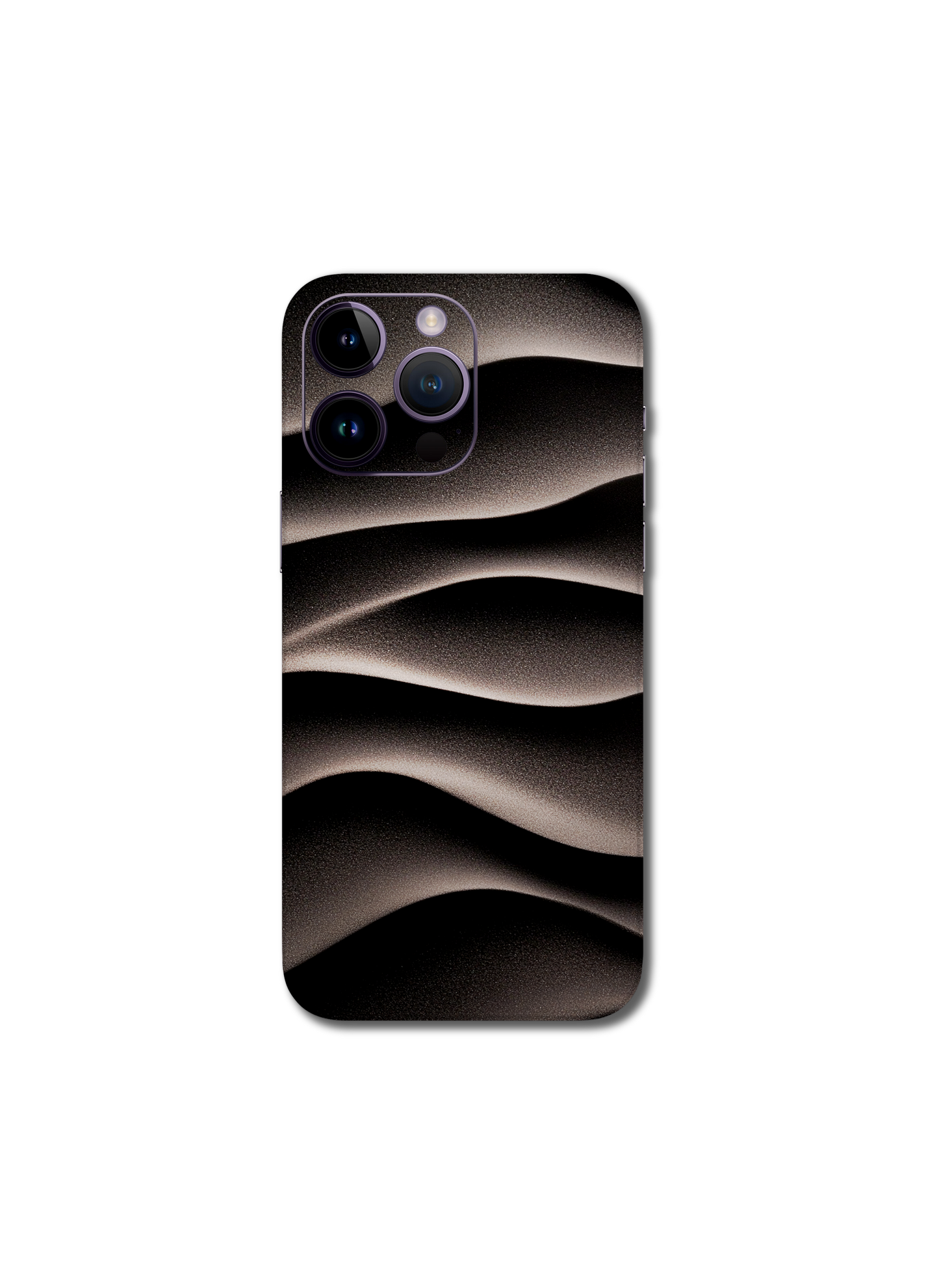 Dark wavy sand v8 iPhone 16 Pro