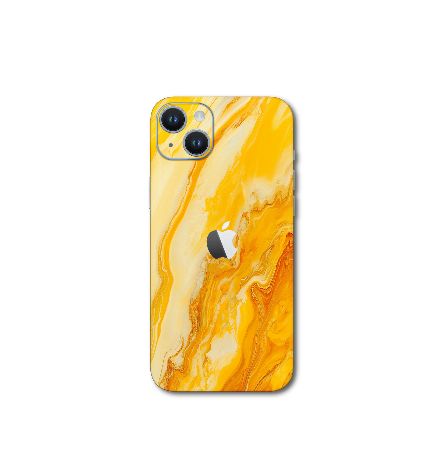 Marble Yellow orange v1 iPhone 15