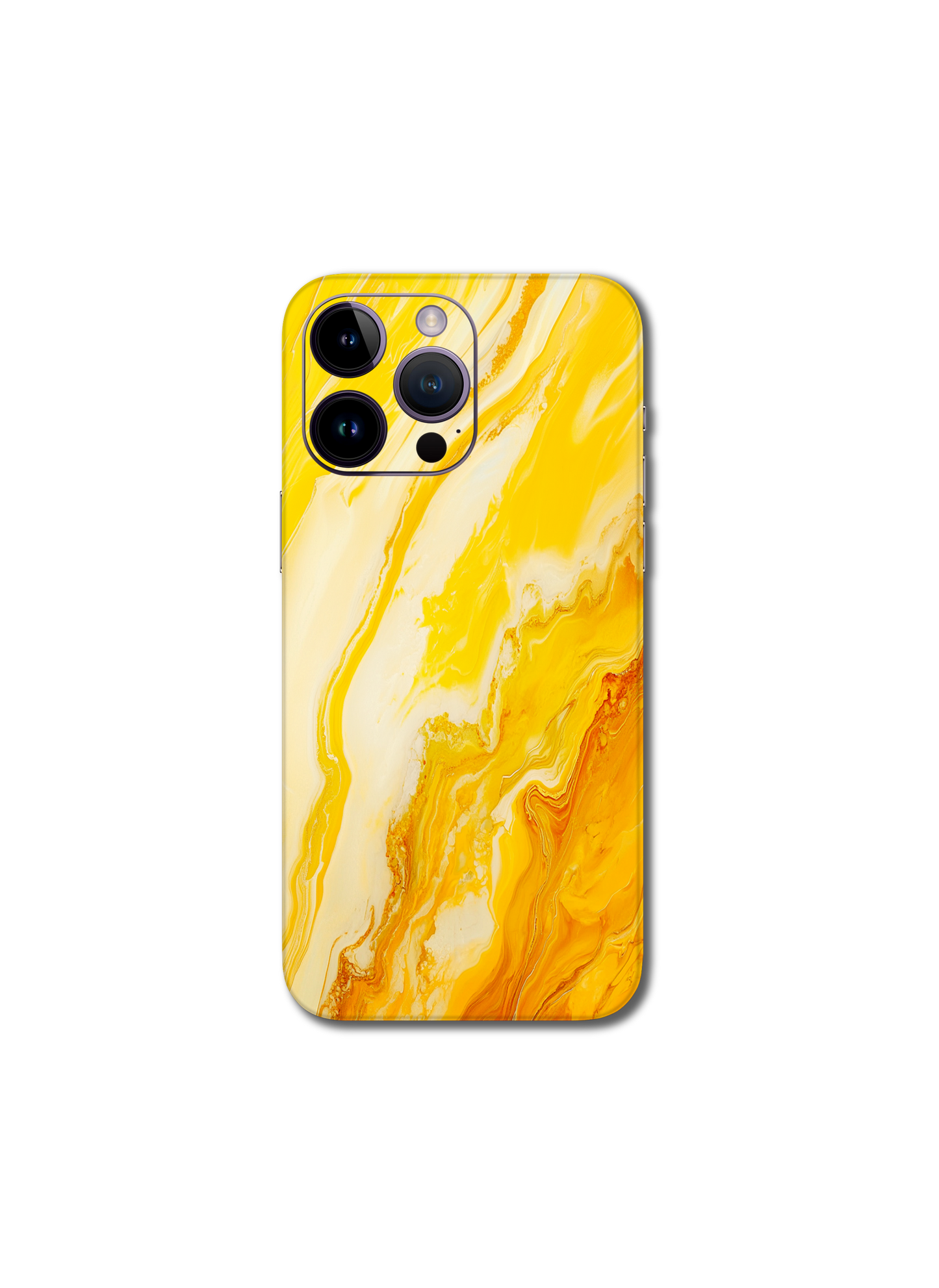 Marble Yellow orange v1 iPhone 16 Pro