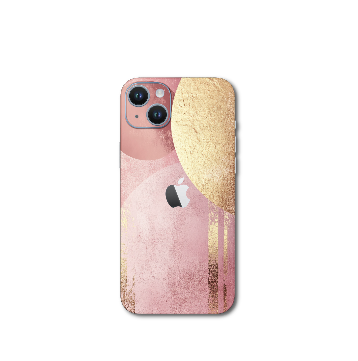 Pink and gold v8 iPhone 15 Plus