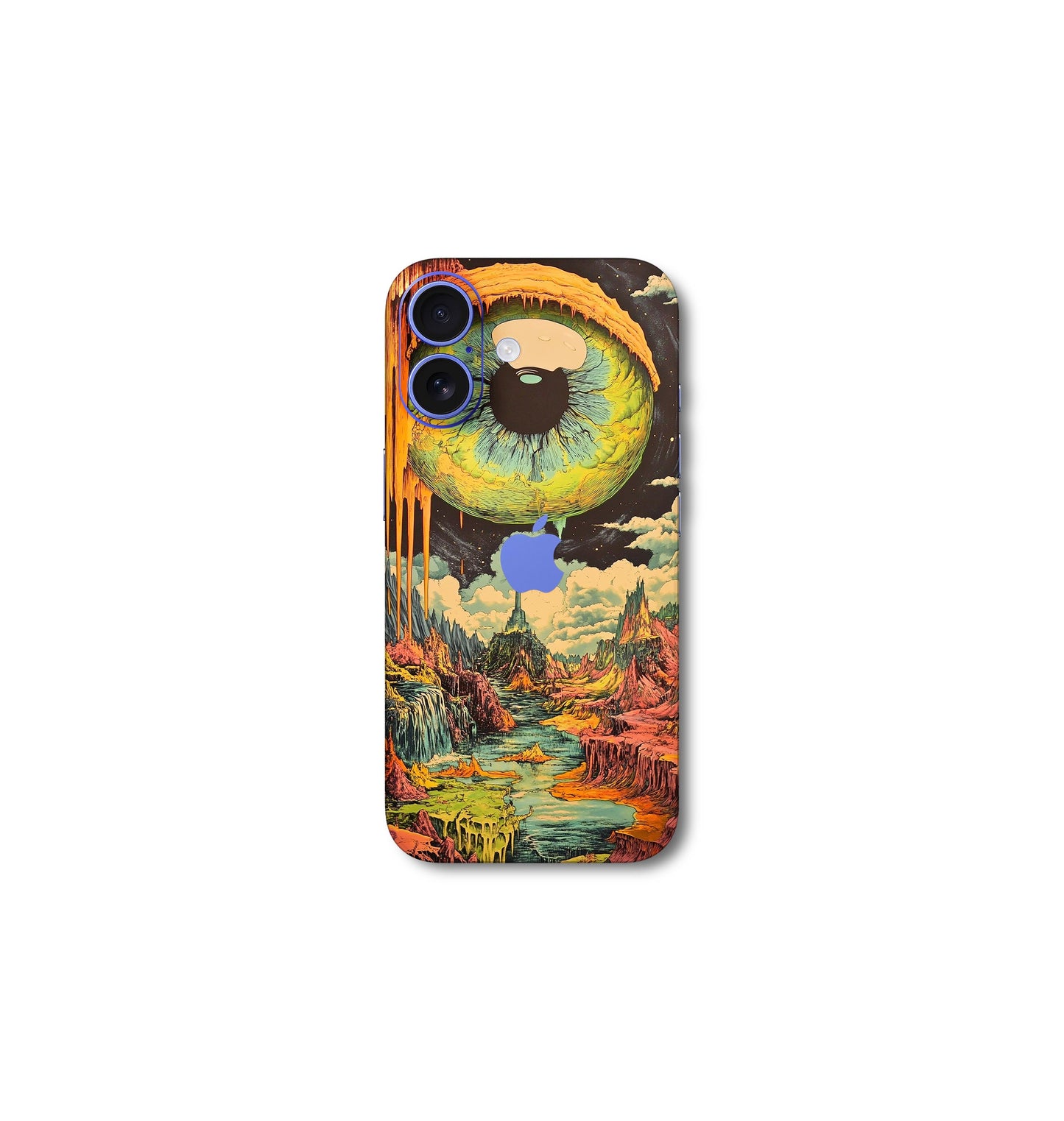 Psychedelic lowbrow v1 iPhone 16 Plus