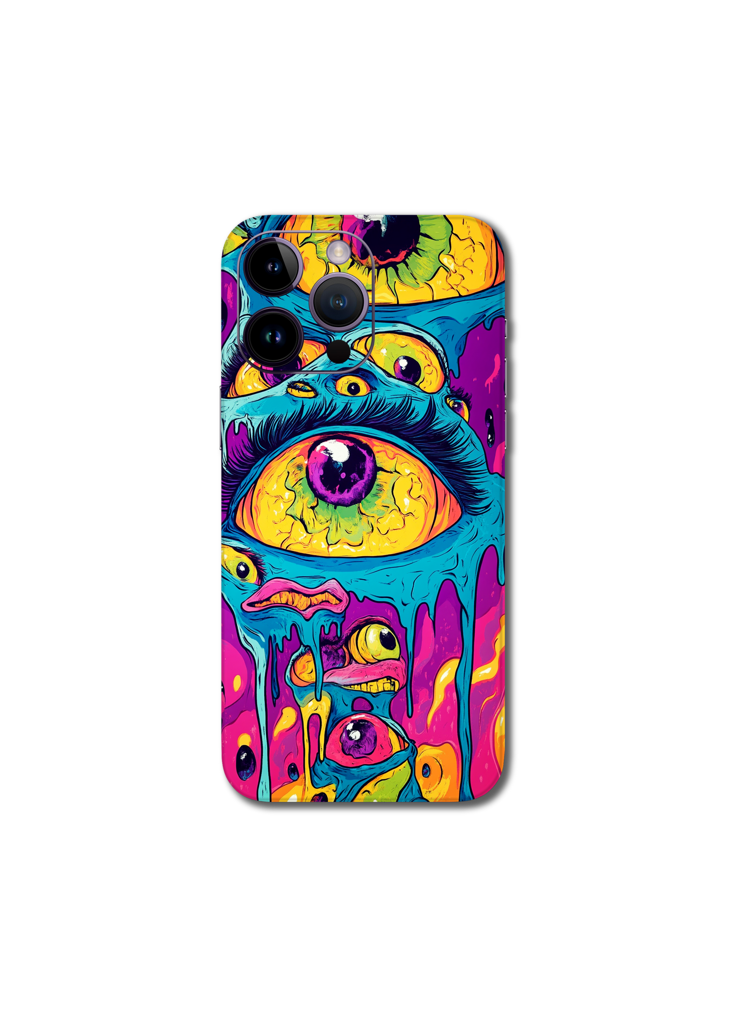Psychedelic lowbrow v2 iPhone 14 Pro