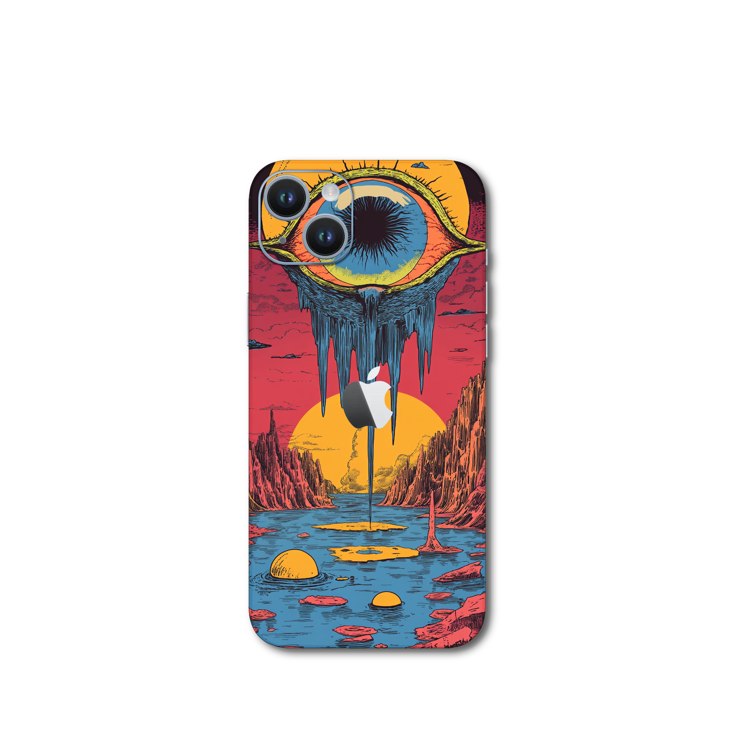 Psychedelic lowbrow v3 iPhone 13 Mini