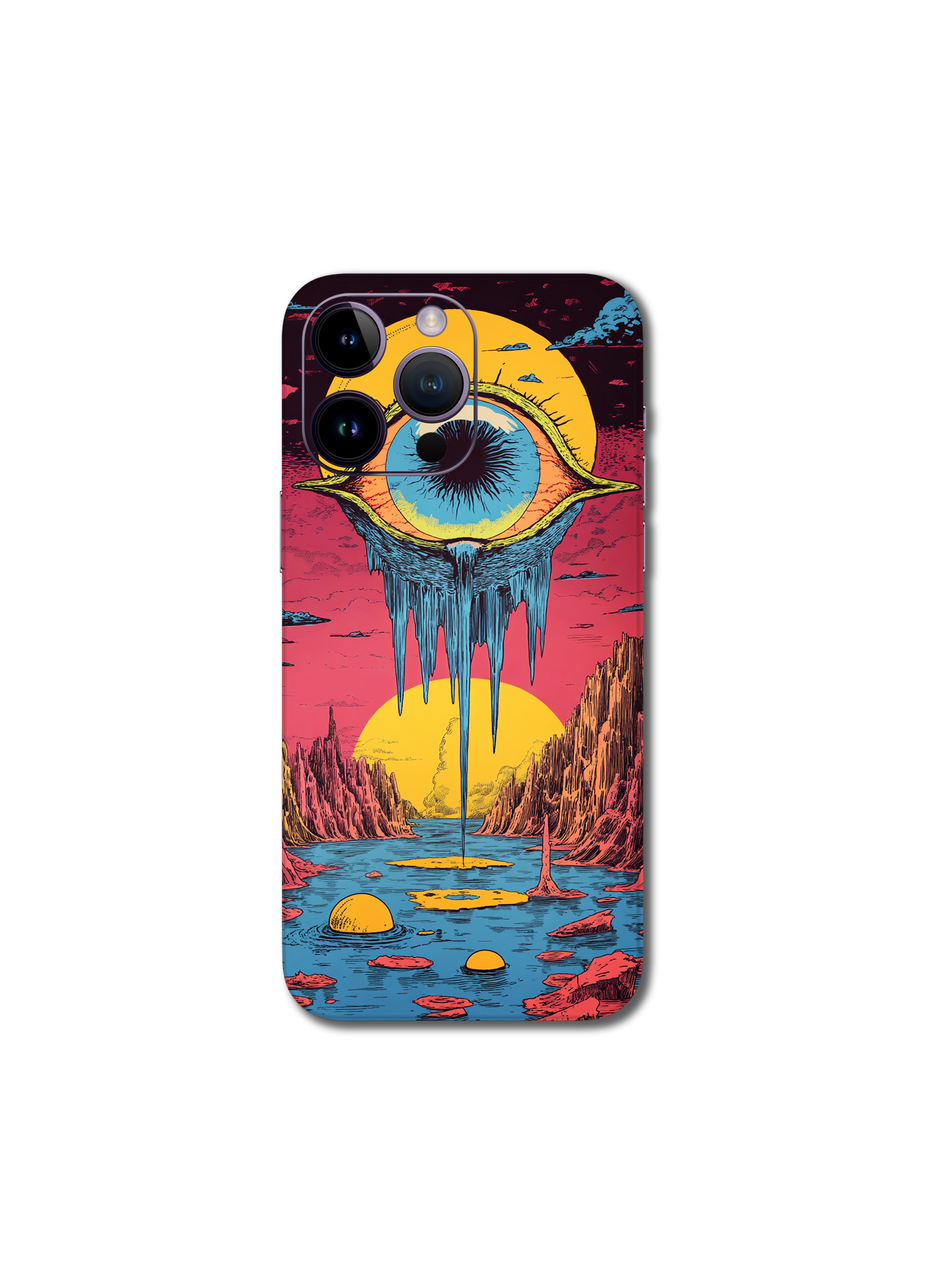 Psychedelic lowbrow v3 iPhone 16 Pro