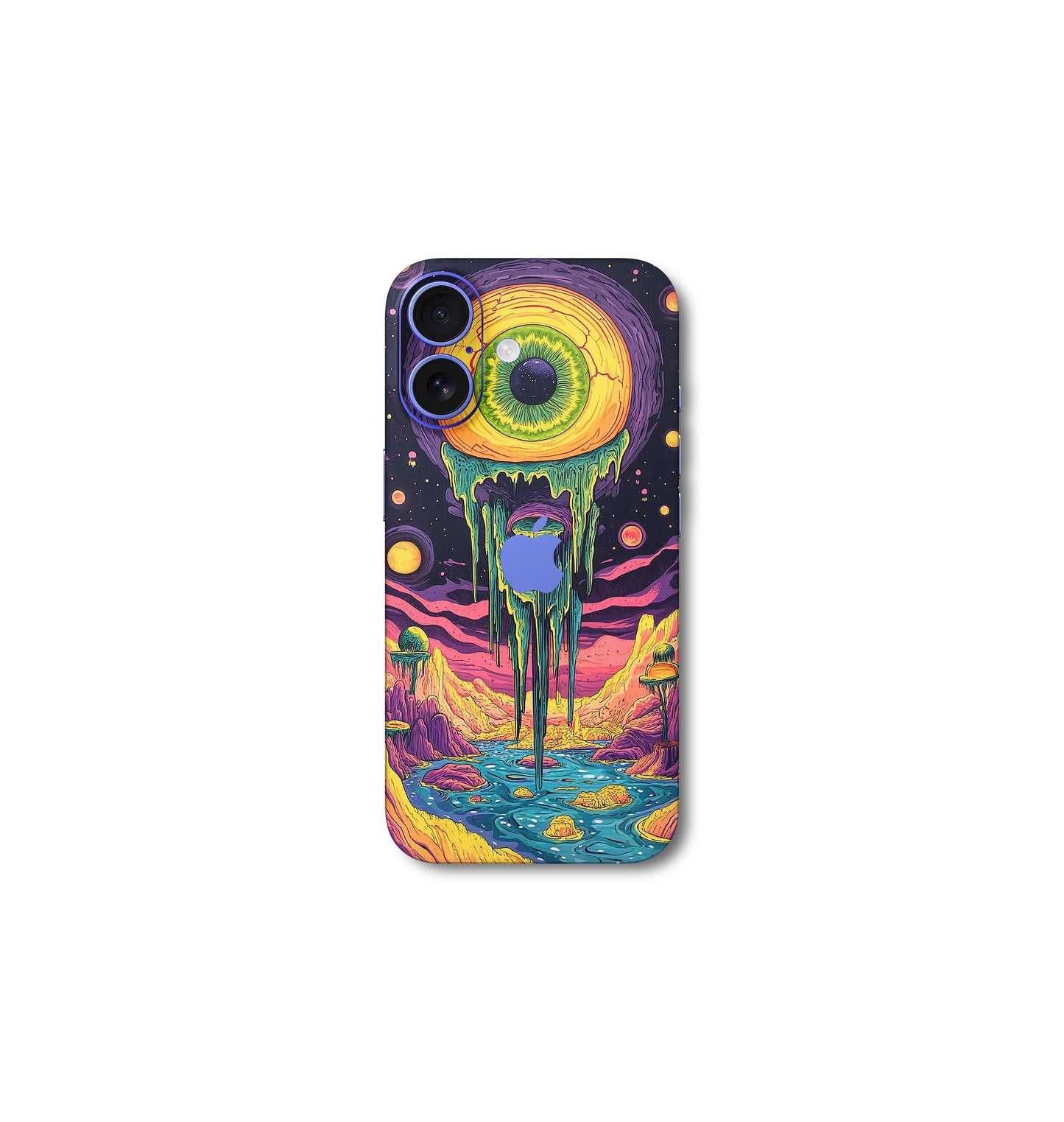 Psychedelic lowbrow v4 iPhone 16 Plus