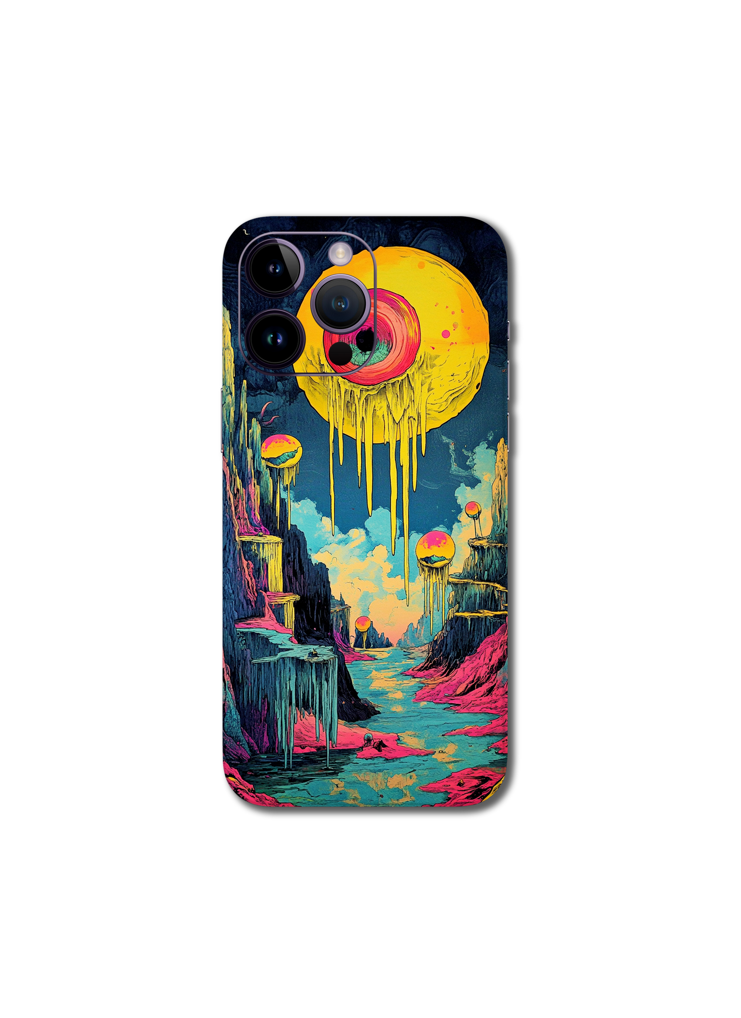 Psychedelic lowbrow v6 iPhone 14 Pro