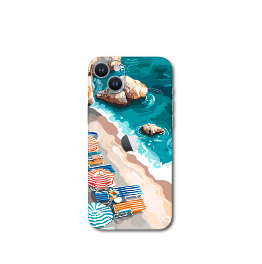 Amalfi beach v2 iPhone 14 Plus