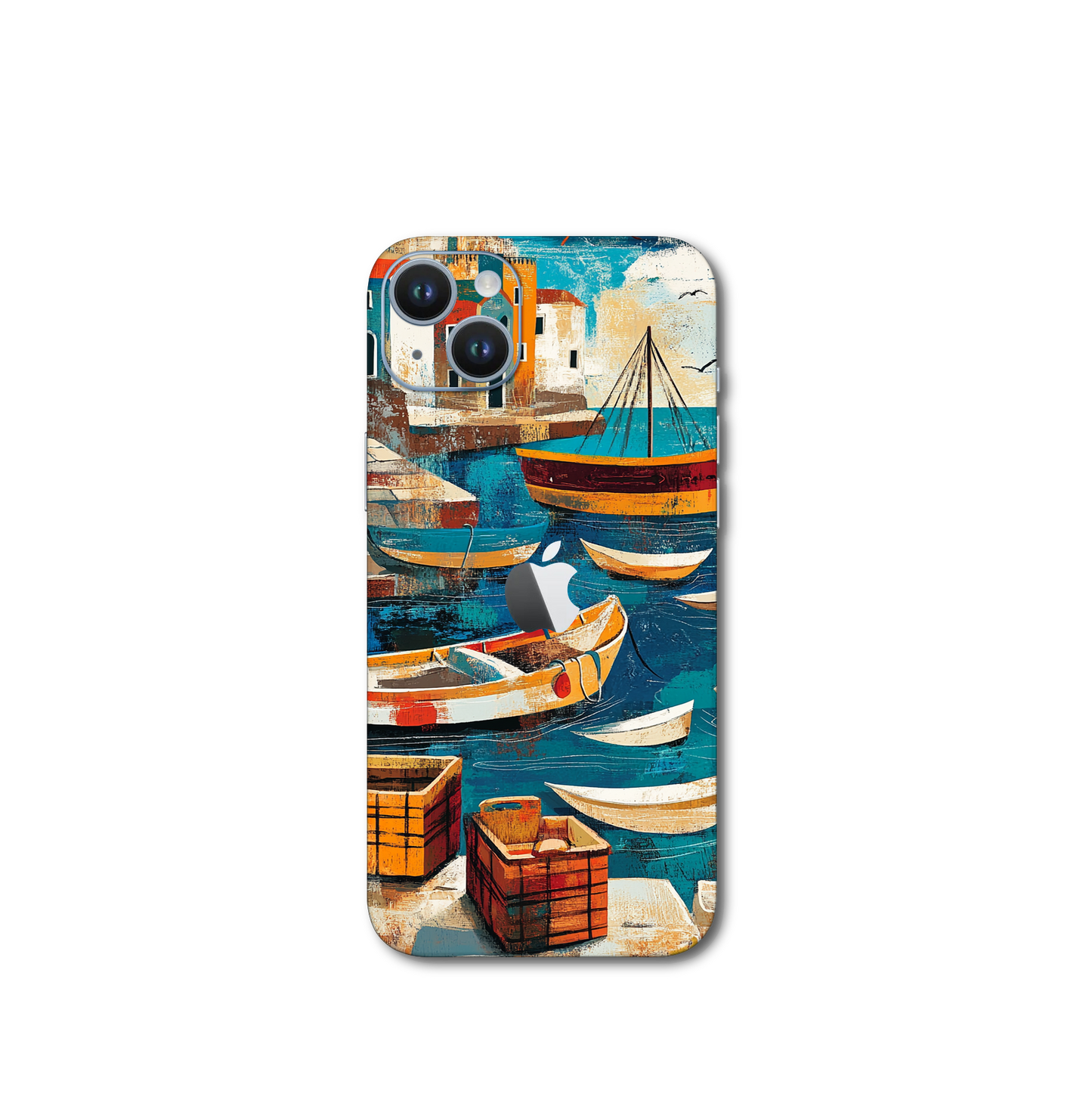 Italian fishing boats v1 iPhone 13 Mini