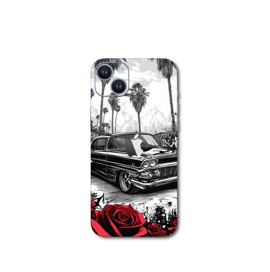 Classic lowrider car v2 iPhone 14 Plus