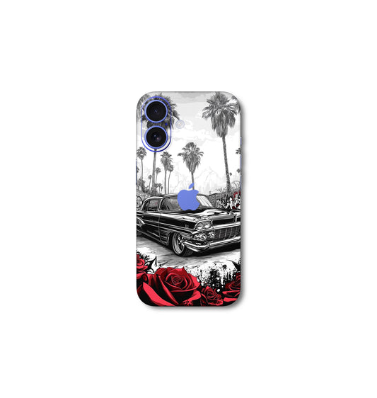 Classic lowrider car v2 iPhone 16