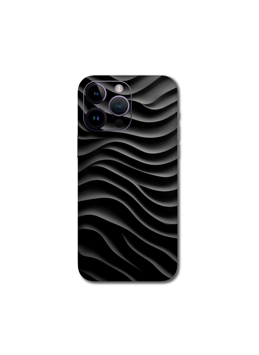 Dark wavy sand v3 iPhone 14 Pro
