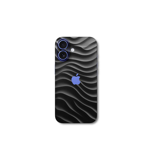 Dark wavy sand v3 iPhone 16