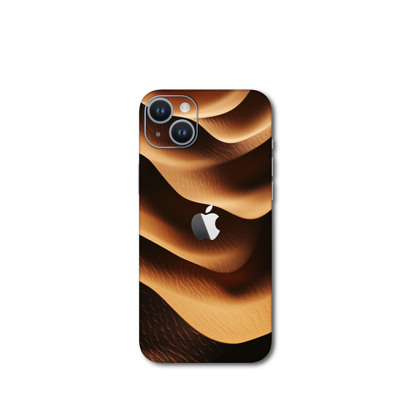 Dark wavy sand v4 iPhone 15 Plus