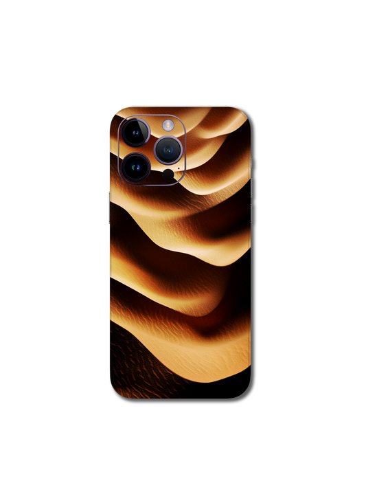 Dark wavy sand v4 iPhone 14 Pro