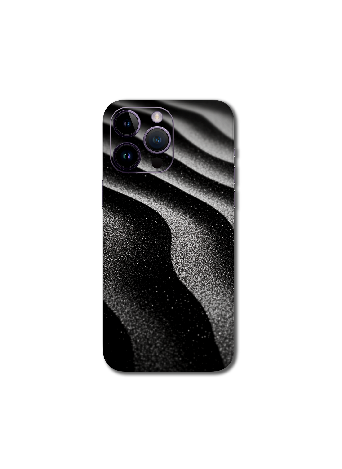 Dark wavy sand v5 iPhone 15 Pro