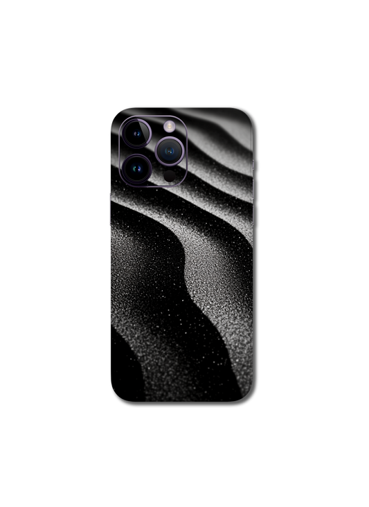 Dark wavy sand v5 iPhone 15 Pro