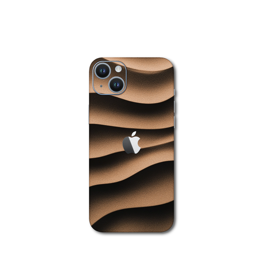 Dark wavy sand v7 iPhone 15 Plus