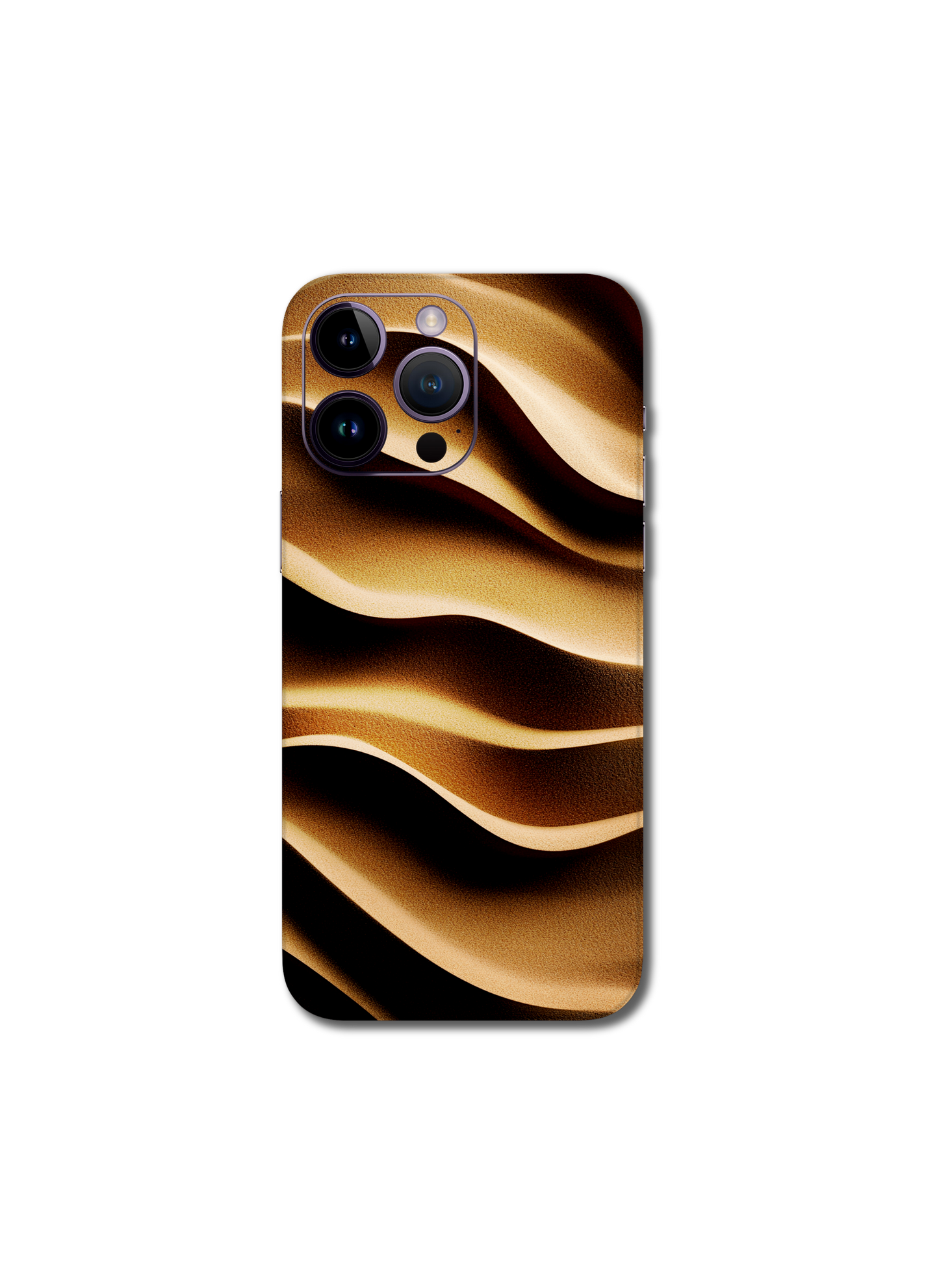 Dark wavy sand v9 iPhone 14 Pro