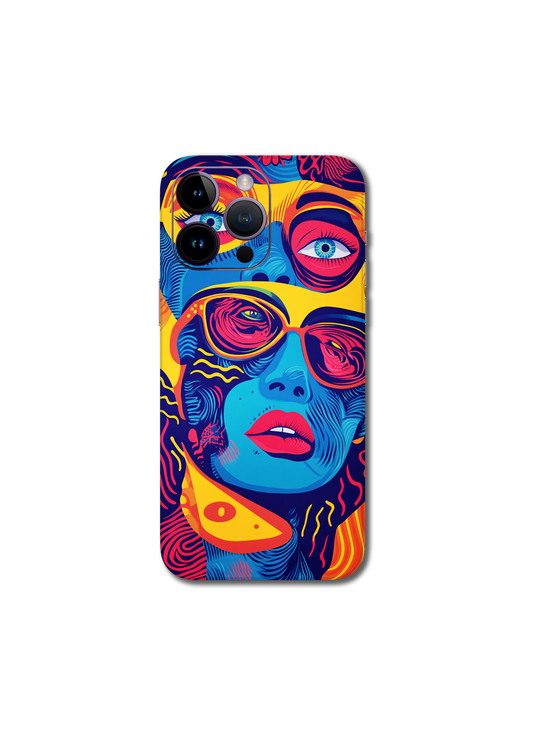Lowbrow retro v3 iPhone 14 Pro