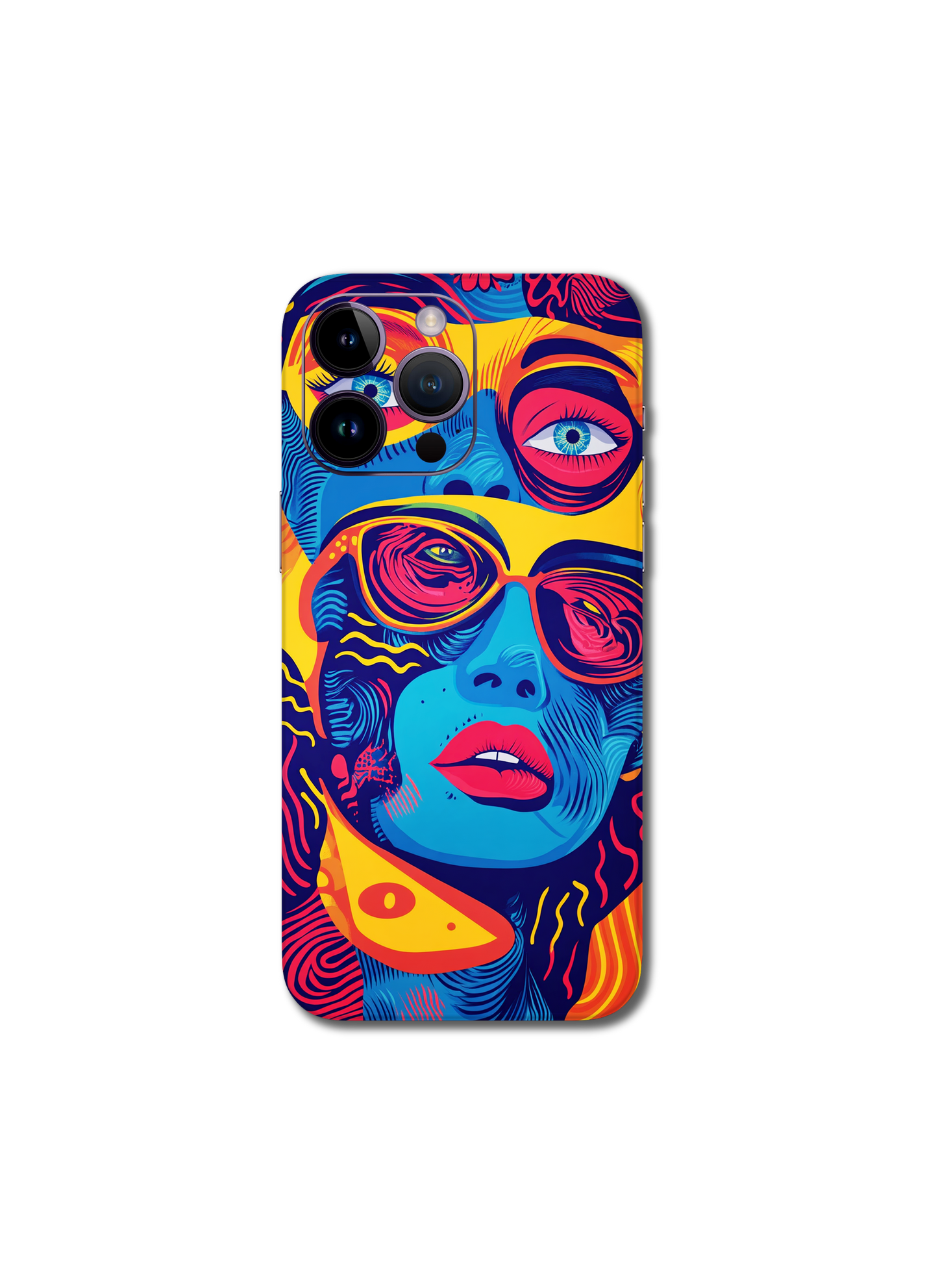 Lowbrow retro v3 iPhone 15 Pro