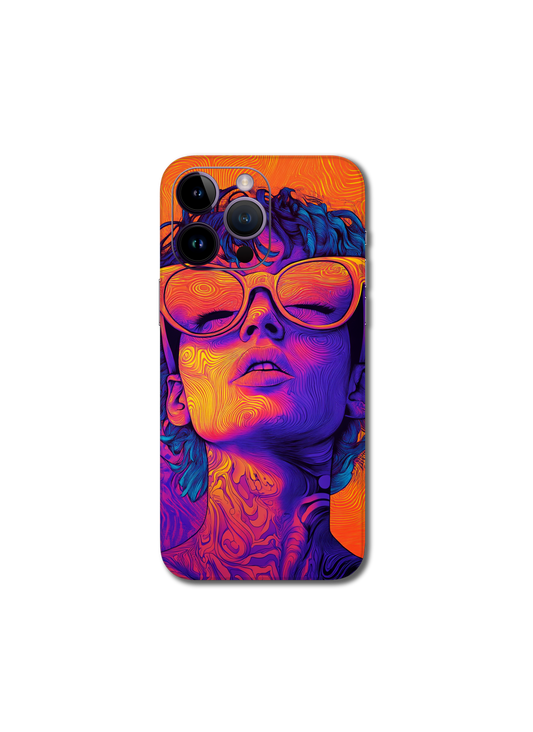 Lowbrow retro v5 iPhone 15 Pro