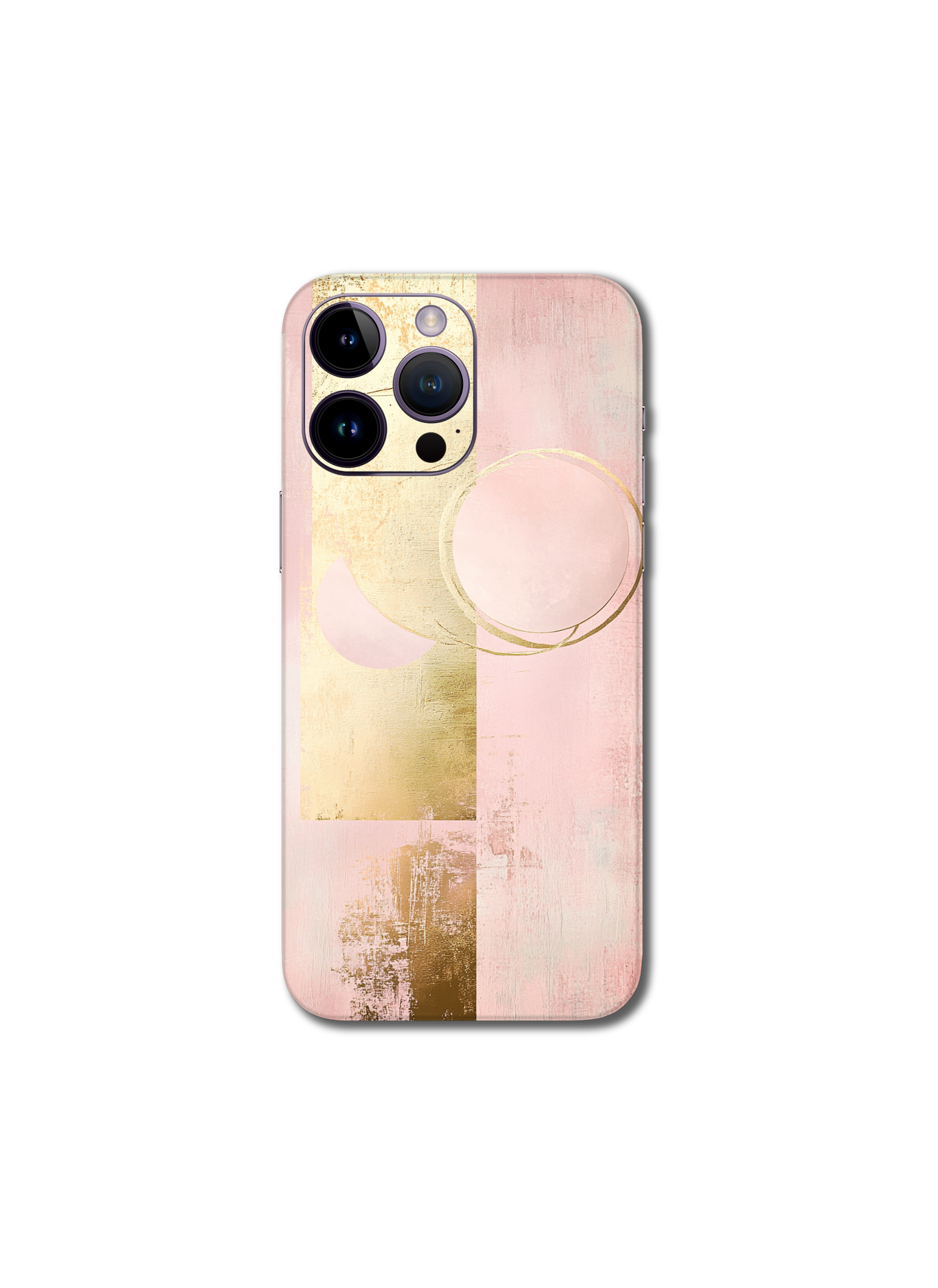 Pink and gold v7 iPhone 15 Pro