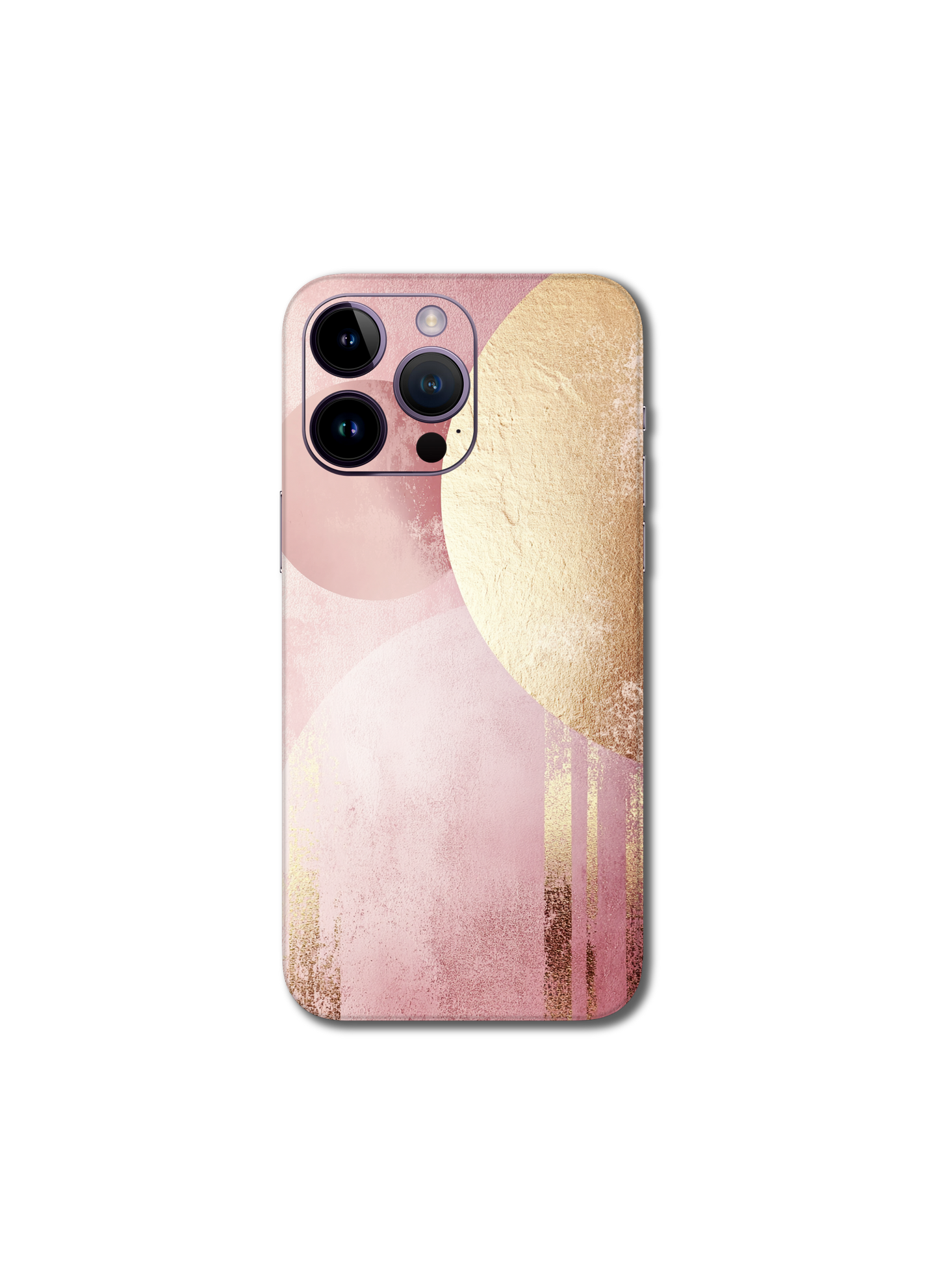 Pink and gold v8 iPhone 15 Pro