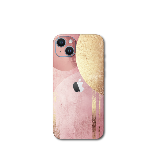 Pink and gold v8 iPhone 15 Plus