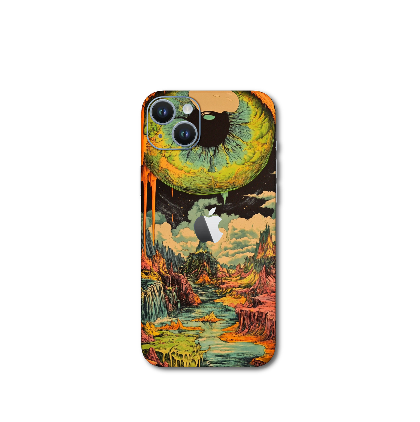 Psychedelic lowbrow v1 iPhone 15