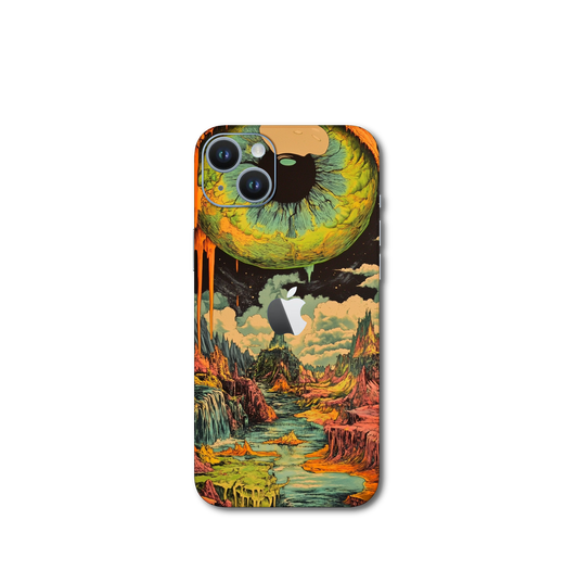 Psychedelic lowbrow v1 iPhone 15