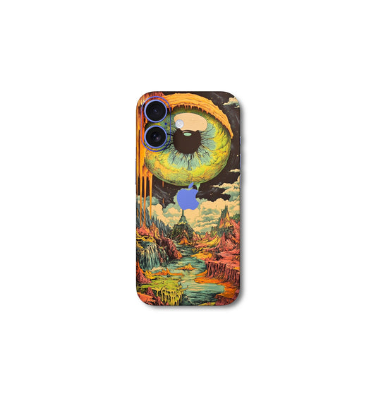 Psychedelic lowbrow v1 iPhone 16 Plus