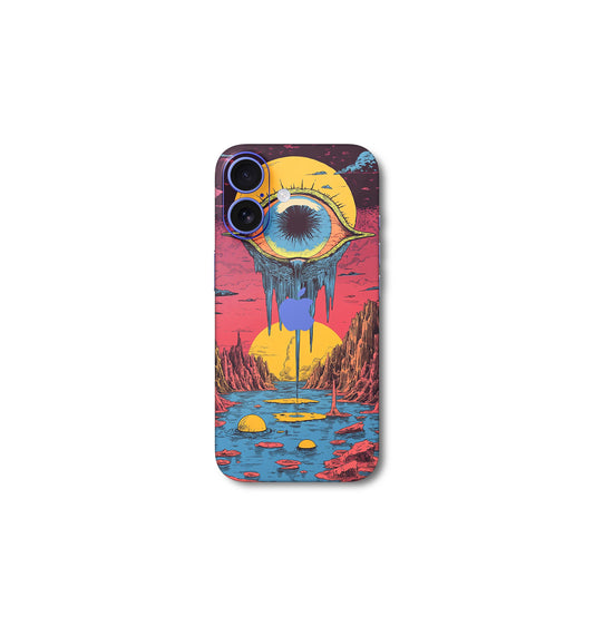 Psychedelic lowbrow v3 iPhone 16