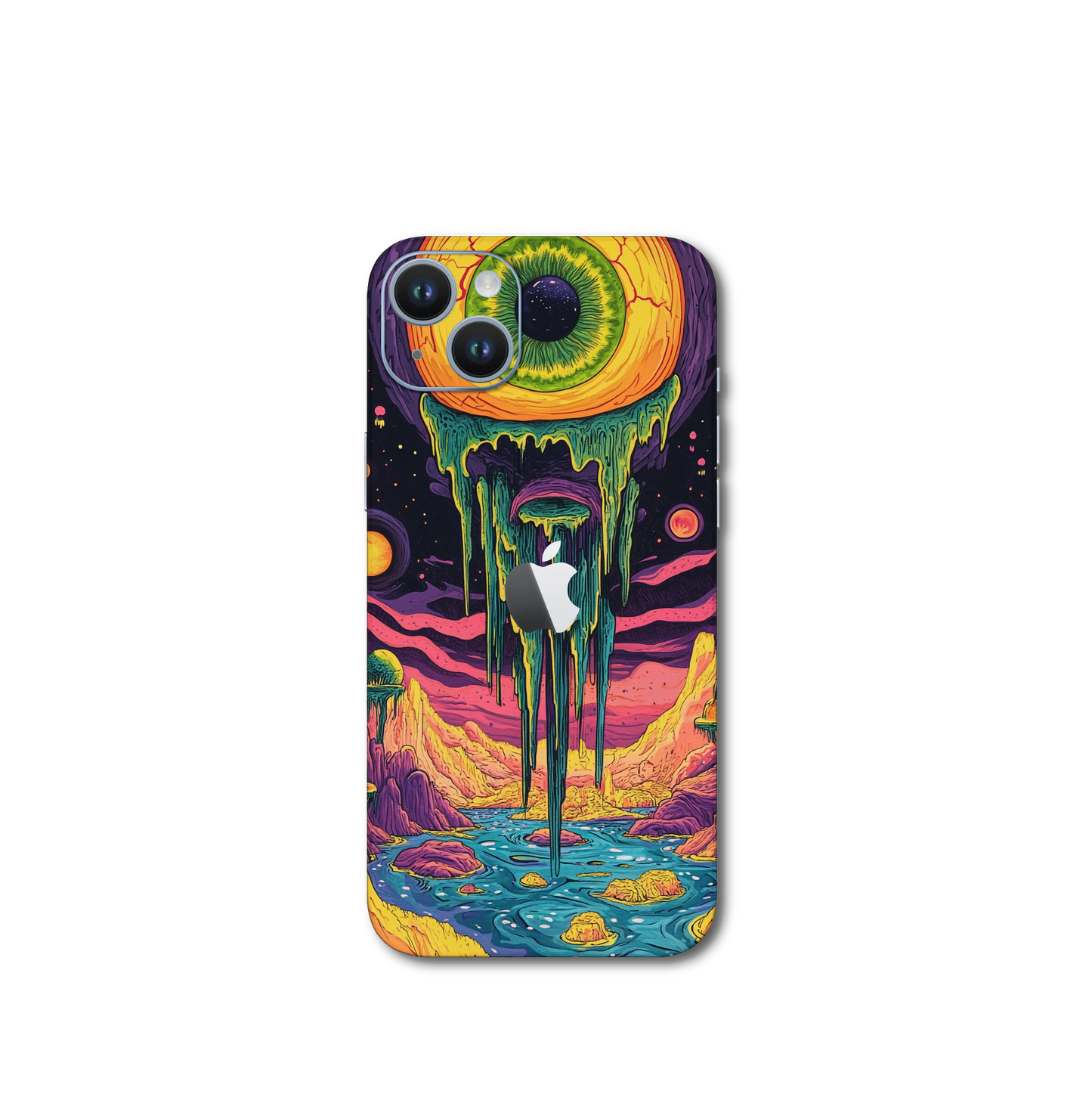 Psychedelic lowbrow v4 iPhone 15 Plus