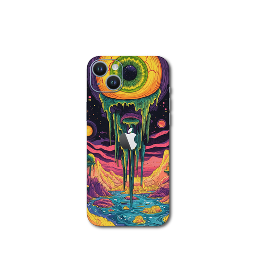 Psychedelic lowbrow v4 iPhone 15 Plus