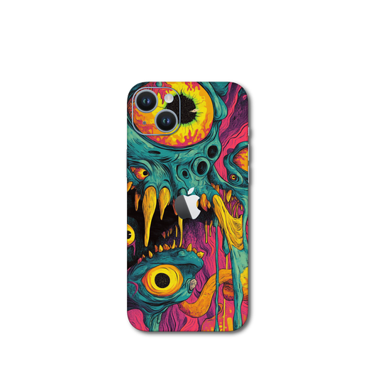 Psychedelic lowbrow v5 iPhone 15 Plus
