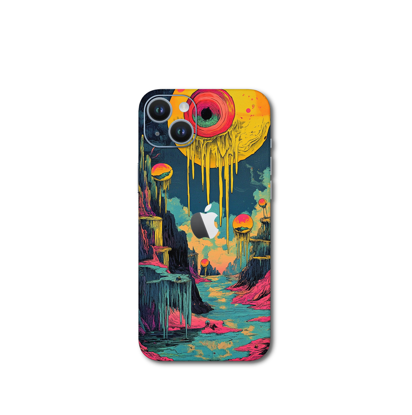 Psychedelic lowbrow v6 iPhone 15 Plus