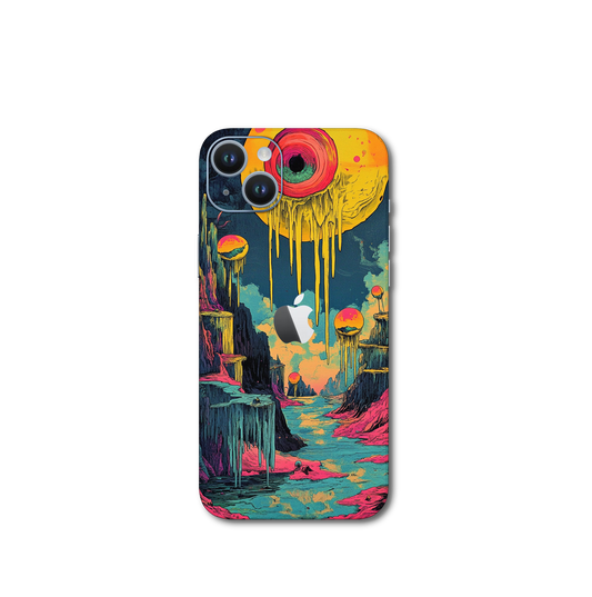 Psychedelic lowbrow v6 iPhone 15