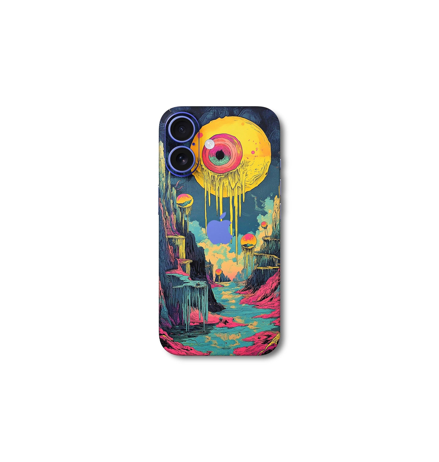 Psychedelic lowbrow v6 iPhone 16 Plus