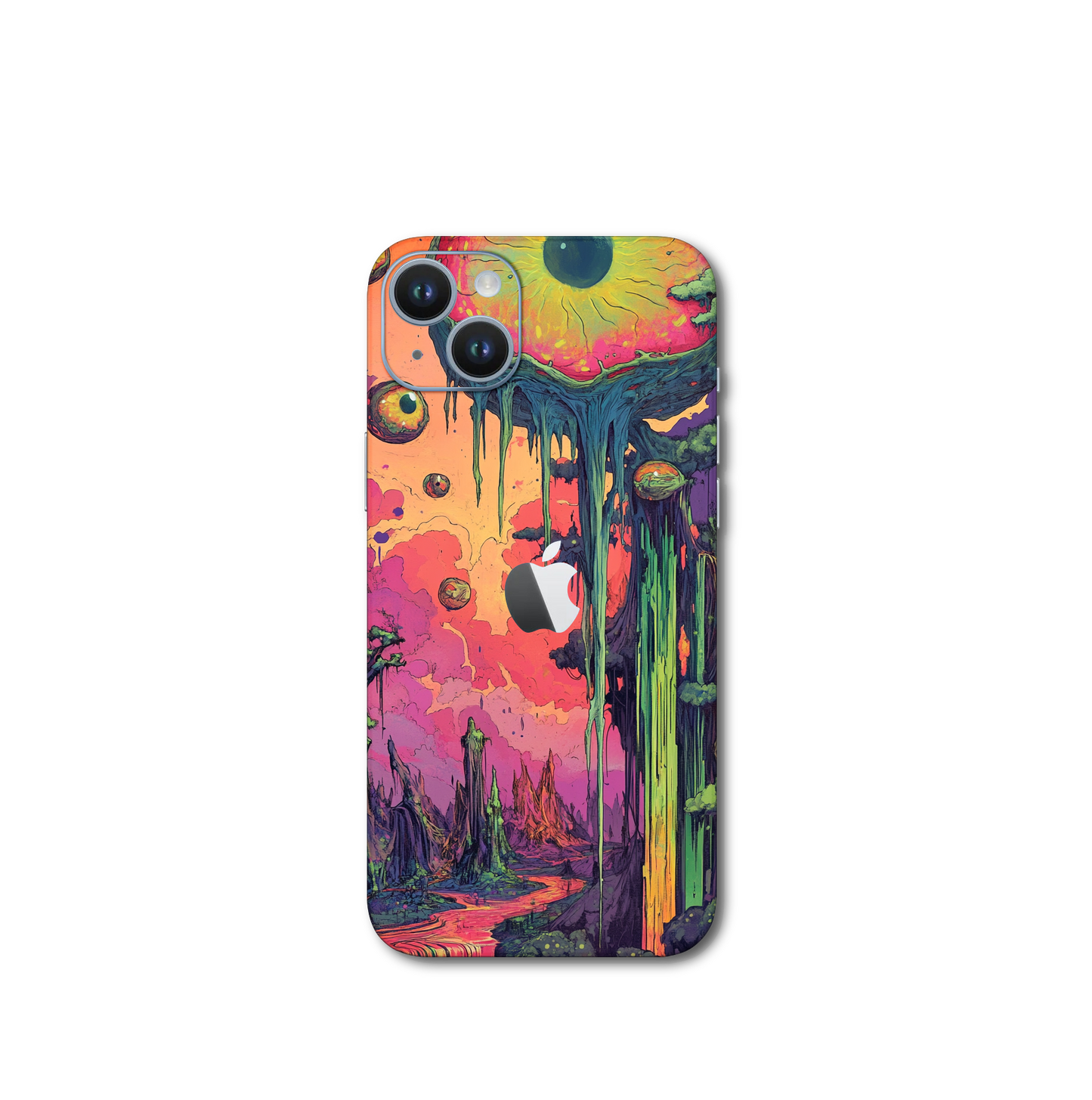 Psychedelic lowbrow v7 iPhone 15
