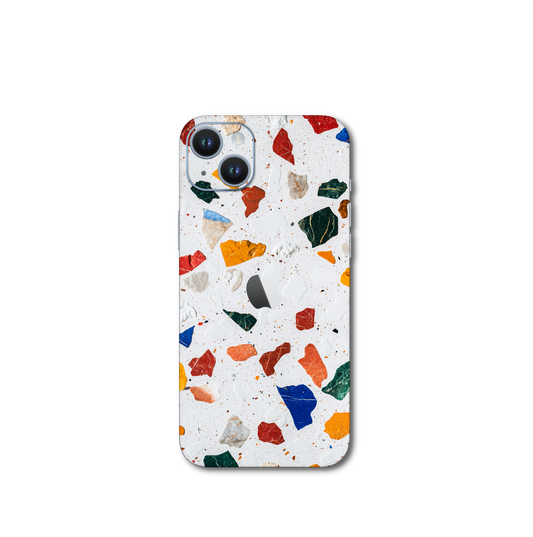 Terrazzo stone chips v1 iPhone 14 Plus