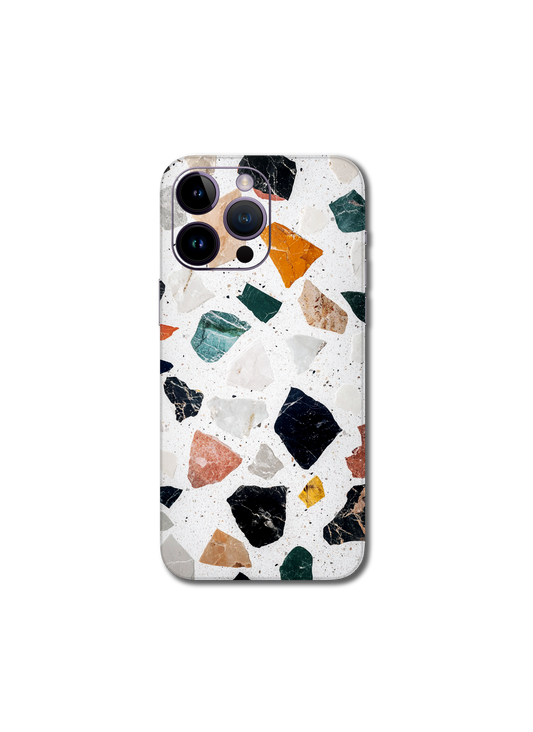 Terrazzo stone chips v2 iPhone 16 Pro