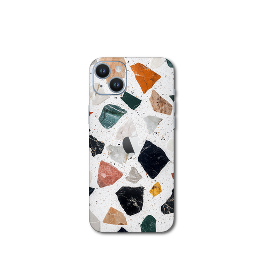 Terrazzo stone chips v2 iPhone 14 Plus