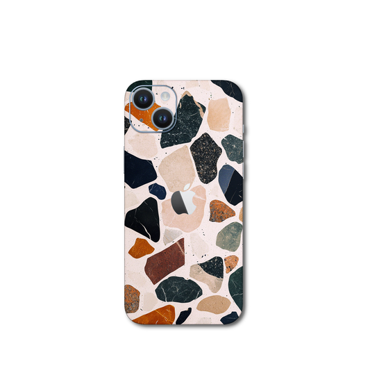 Terrazzo stone chips v3 iPhone 14 Plus